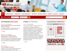 Tablet Screenshot of dictiavalencia.com